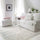 ROMDRUP Rug, short pile - antiqued off-white/floral motif 200x300 cm , 200x300 cm