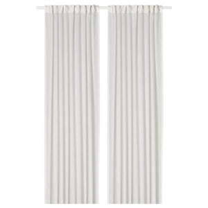 Ikea ROSENROBINIA - Thin curtain, 2 sheets, white, , 145x300 cm