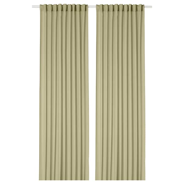 Ikea ROSENROBINIA - Thin tent, 2 sheets, light olive green, , 145x300 cm