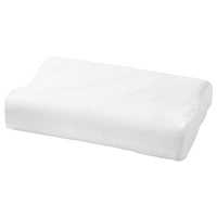 ROSENSKÄRM - Pillowcase for ergonomic pillow, white, 33x50 cm - best price from Maltashopper.com 50449337