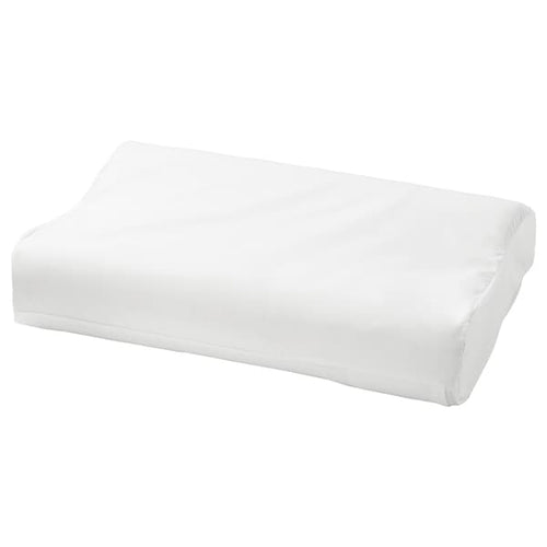 ROSENSKÄRM - Pillowcase for ergonomic pillow, white, 33x50 cm