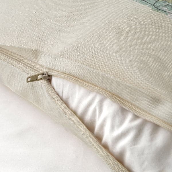 Ikea ROTFJÄRIL - Cushion cover, natural/multicolour, 50x50 cm