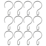 Ikea RUDSJÖN - Shower curtain rings, stainless steel colour ,