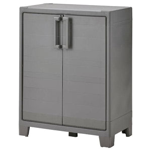 Ikea RUNMARÖ - Cabinet with doors, dark grey inside/outside, 80x44x100 cm , 80x44x100 cm