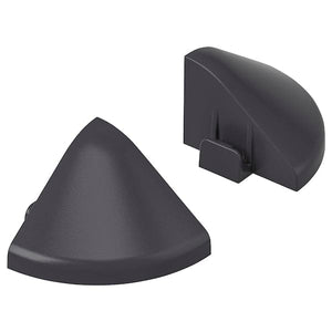 RUNNEN - Corner strip, outdoor floor decking, dark grey - best price from Maltashopper.com 10494138