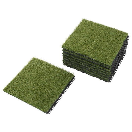RUNNEN - Floor decking, outdoor, artificial grass, 0.81 m² - best price from Maltashopper.com 50313131