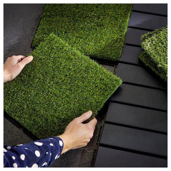 RUNNEN - Floor decking, outdoor, artificial grass, 0.81 m² - best price from Maltashopper.com 50313131