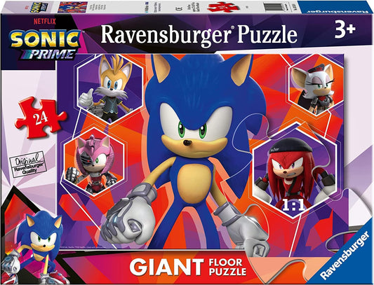 Giant 24 Piece Floor Puzzle - Sonic