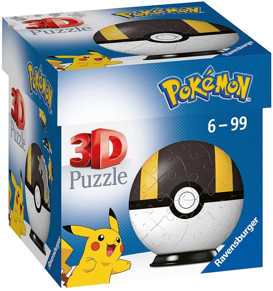 54 Piece 3D Puzzle - Pokémon: Ultra Ball