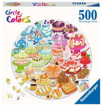 Puzzle da 500 Pezzi Circle of Colors - Dessert