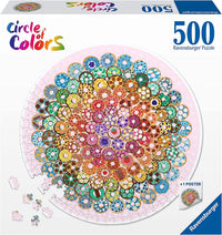 Puzzle da 500 Pezzi - Circle of Colors: Donuts