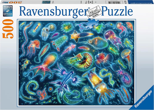 500 Piece Jigsaw Puzzle - Jellyfish