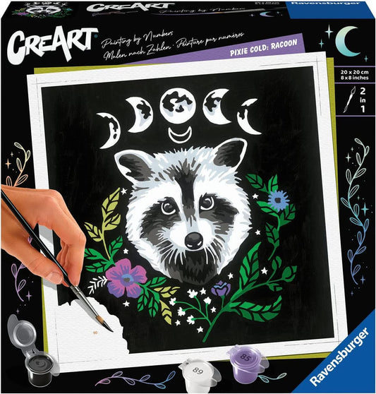 CreArt Square Trend Series - Pixie Cold, Raccoon