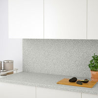 SÄLJAN - Worktop, light grey mineral effect/laminate, 246x3.8 cm - best price from Maltashopper.com 60397205