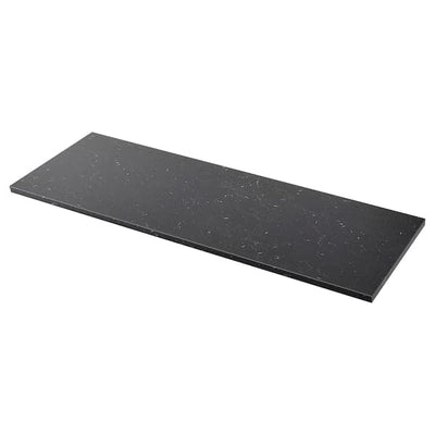 SÄLJAN - Worktop, black marble effect/laminate, 186x3.8 cm - best price from Maltashopper.com 20335686