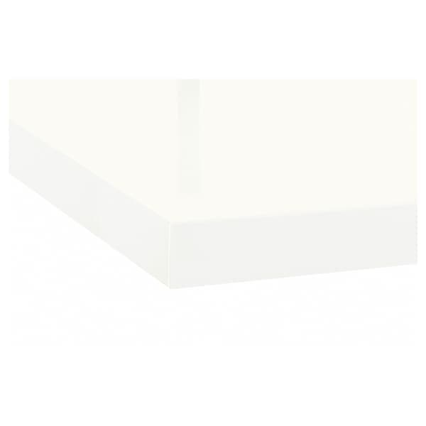 SÄLJAN - Custom made worktop, white high-gloss/laminate, 45.1-63.5x3.8 cm - best price from Maltashopper.com 90345494