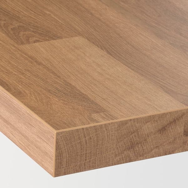 SÄLJAN - Custom made worktop, oak effect/laminate, 45.1-63.5x3.8 cm - best price from Maltashopper.com 30449593