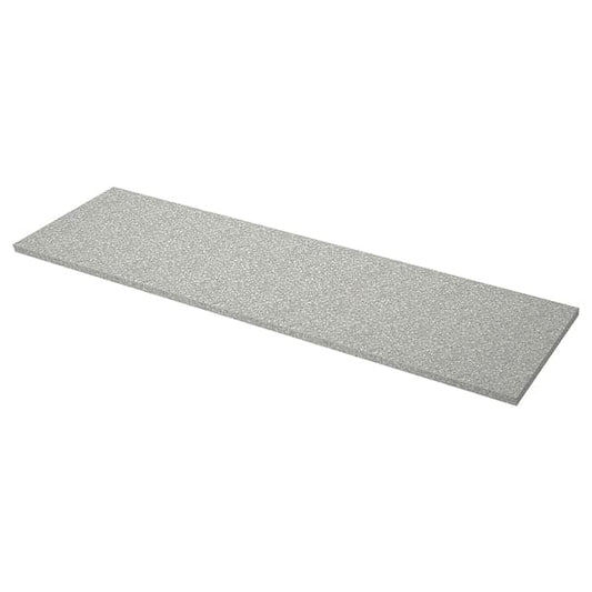 Ikea SÄLJAN - Custom made worktop, light grey mineral effect/laminate, 30-45x3.8 cm