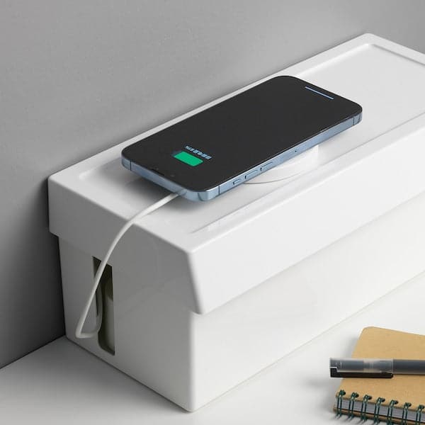 SÄTTING - Cable management box with lid - best price from Maltashopper.com 90534625