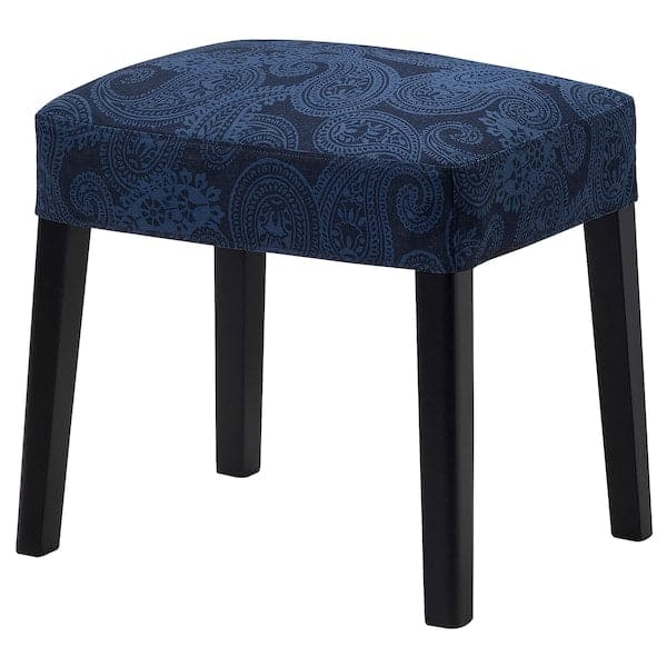BERGMUND chair cover, Kvillsfors dark blue/blue - IKEA