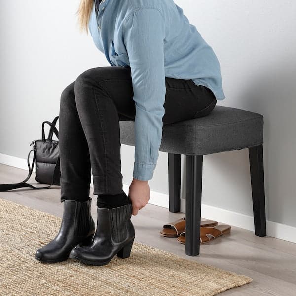 Ikea SAKARIAS Stool - Black/Dark Grey Sporda