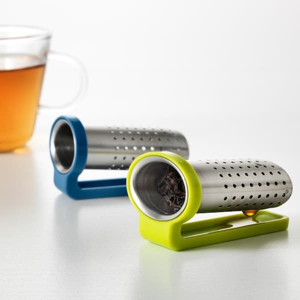 Ikea SAKKUNNIG - Tea Infuser, Light Green/Blue ,
