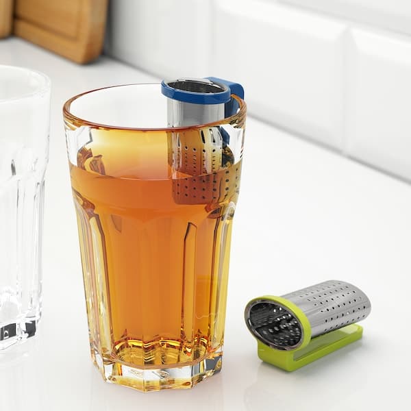 Ikea SAKKUNNIG - Tea Infuser, Light Green/Blue ,