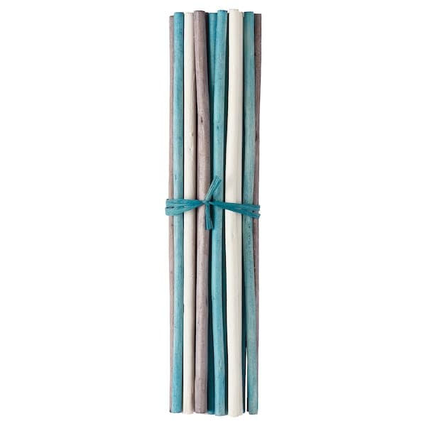 SALTIG Decoration - fragrant white/turquoise 35 cm , 35 cm