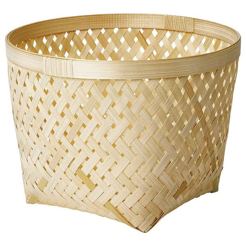 SALUDING - Basket, handmade bamboo, 30 cm
