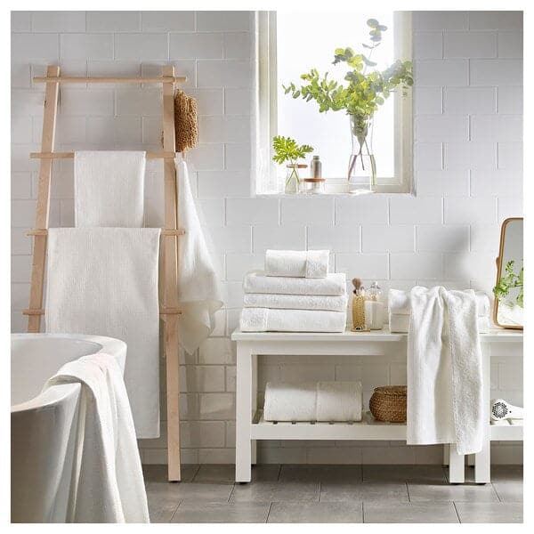 Ikea SALVIKEN Guest towel - white 30x50 cm , 30x50 cm