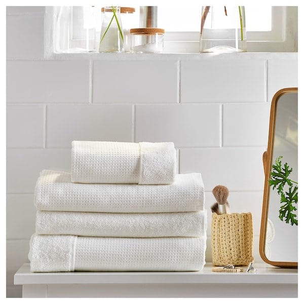Ikea SALVIKEN Guest towel - white 30x50 cm , 30x50 cm