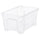 SAMLA - SAMLA Box, transparent, 28x19x14 cm/5 l