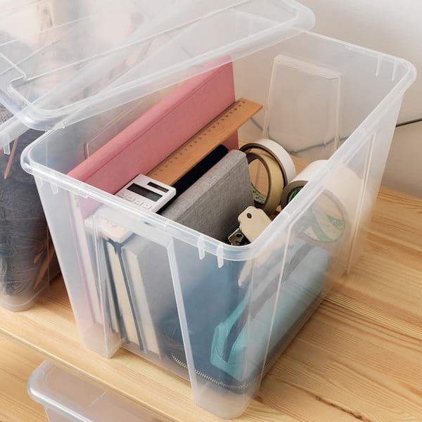 SAMLA - Lid for box 11/22 l, transparent - best price from Maltashopper.com 90455086