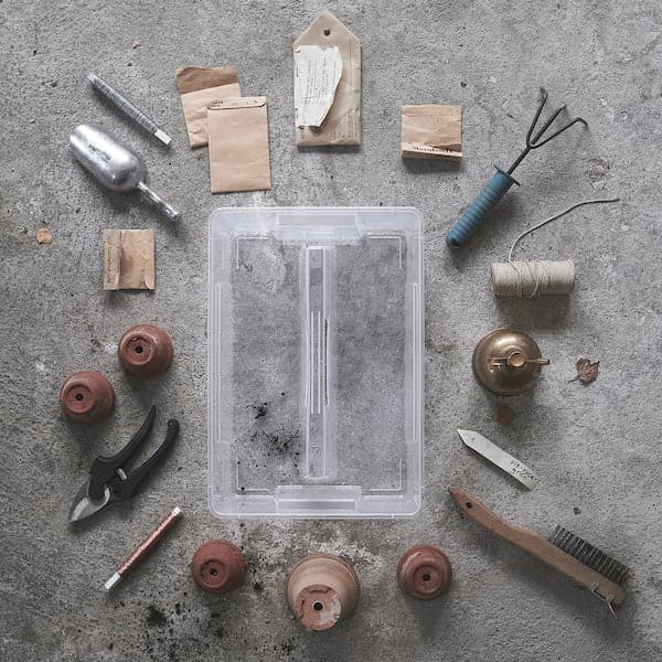 SAMLA - Insert for box 11/22 l, transparent , 37x25x12 cm - Premium Household Storage Containers from Ikea - Just €5.99! Shop now at Maltashopper.com