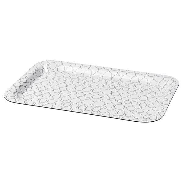 SAMMANHANG Tray - white 28x20 cm , 28x20 cm