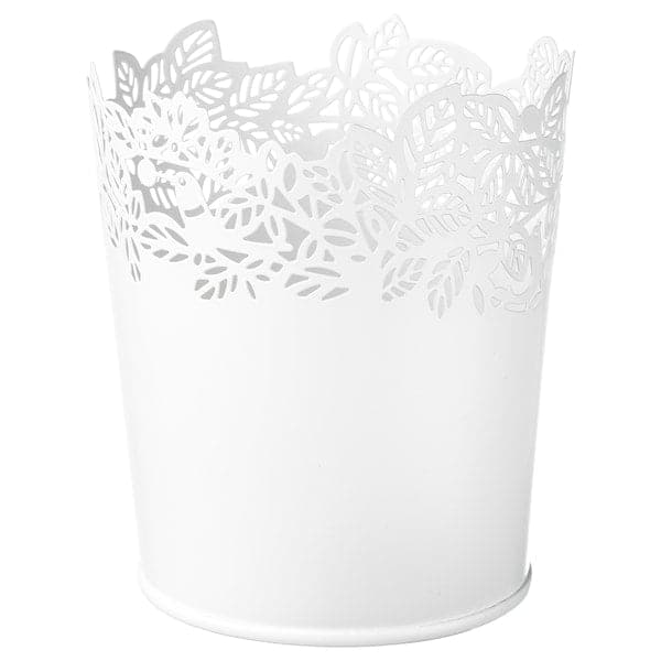 Ikea SAMVERKA - Plant pot, white, 9 cm
