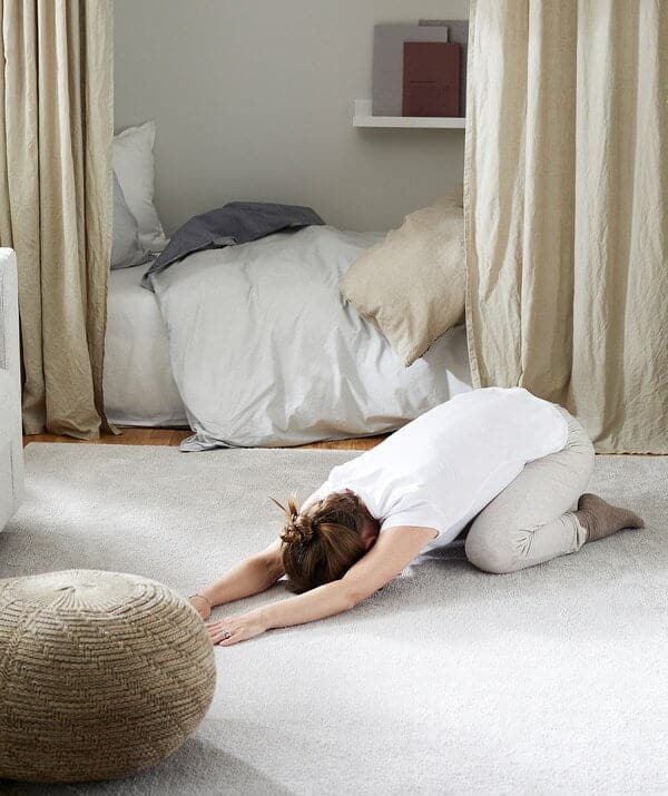 SANDARED Pouf - beige 45 cm , - best price from Maltashopper.com 00385314