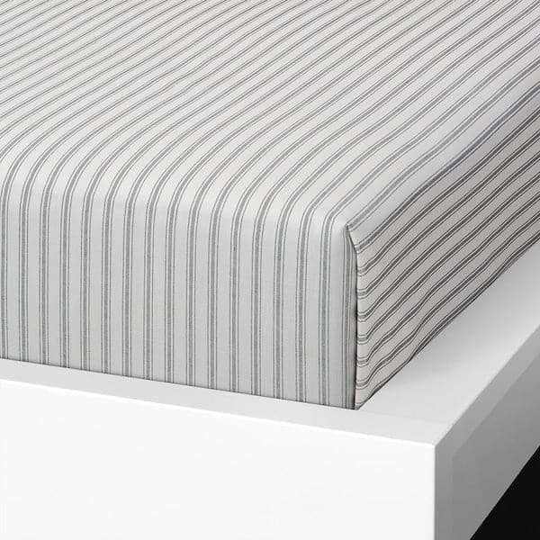 SANDLUPIN Sheet - striped 150x260 cm - best price from Maltashopper.com 10470788