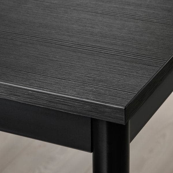 SANDSBERG / DALFRED - Bar table and 2 bar stools, black/black, 67x67 cm - best price from Maltashopper.com 09429200