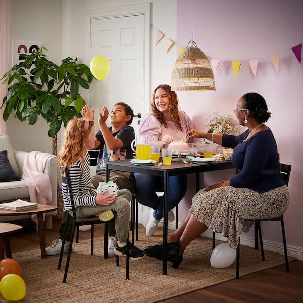 Ikea SANDSBERG - Table, black, 110x67 cm