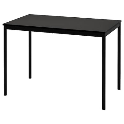 SANDSBERG - Table, black, 110x67 cm - best price from Maltashopper.com 29420393