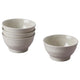 SANDSKÄDDA bowl, light grey-beige, 14 cm, 4 pack