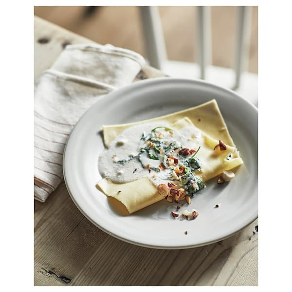 SANDSKÄDDA - Side plate, light grey-beige, 20 cm - best price from Maltashopper.com 90559437