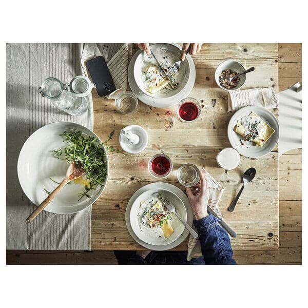 SANDSKÄDDA - Side plate, light grey-beige, 20 cm - best price from Maltashopper.com 90559437
