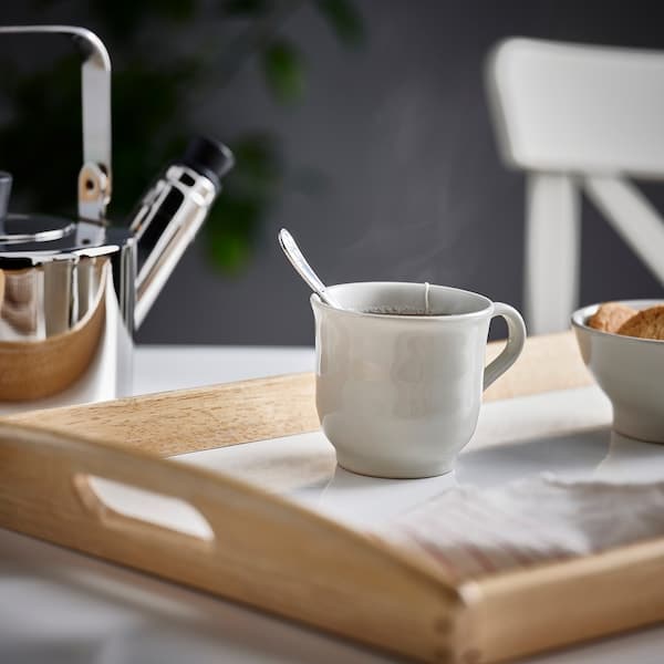 Ikea SANDSKÄDDA - Mug, light grey-beige, 27 cl