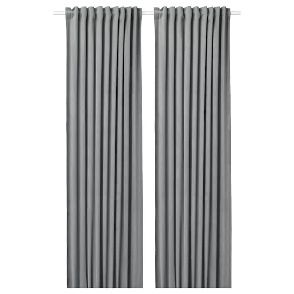 SANDSVINGEL - Tenda, 2 teli, grigio, 135x300 cm , 135x300 cm - best price from Maltashopper.com 50532261