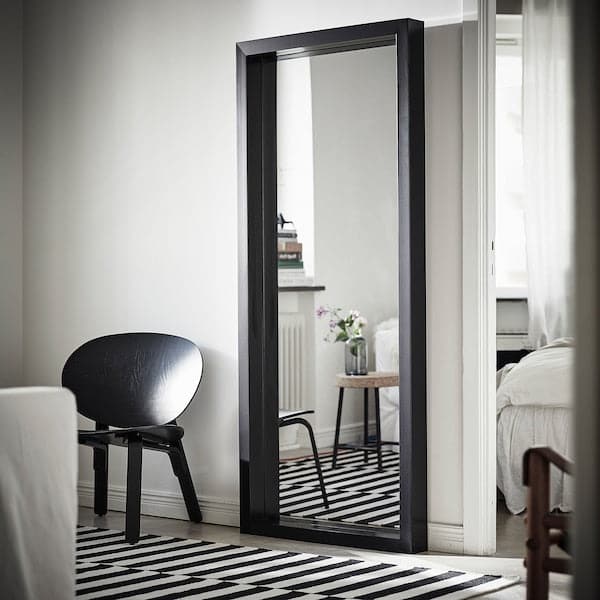 Ikea SANDTORG Mirror - black 75x180 cm