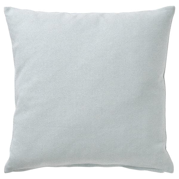 SANDTRAV Cushion - light blue/white 45x45 cm , 45x45 cm - best price from Maltashopper.com 60510715