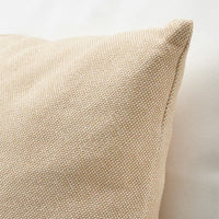 SANDTRAV - Cushion, yellow-beige/white, , 45x45 cm - best price from Maltashopper.com 90563458