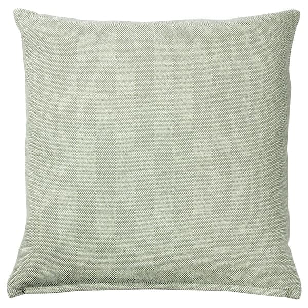 SANDTRAV - Cushion, grey-green/white, , 45x45 cm - best price from Maltashopper.com 80563449